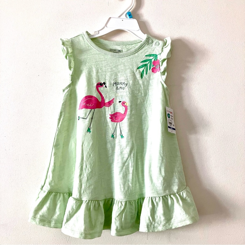 Garanimals Baby Girl Sundress NWT Size 24 Months Light Green
